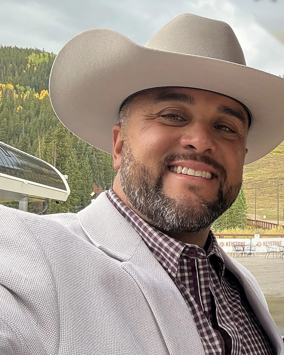 Jerry, owner of Clear Sweep Solutions, smiling in his cowboy hat.